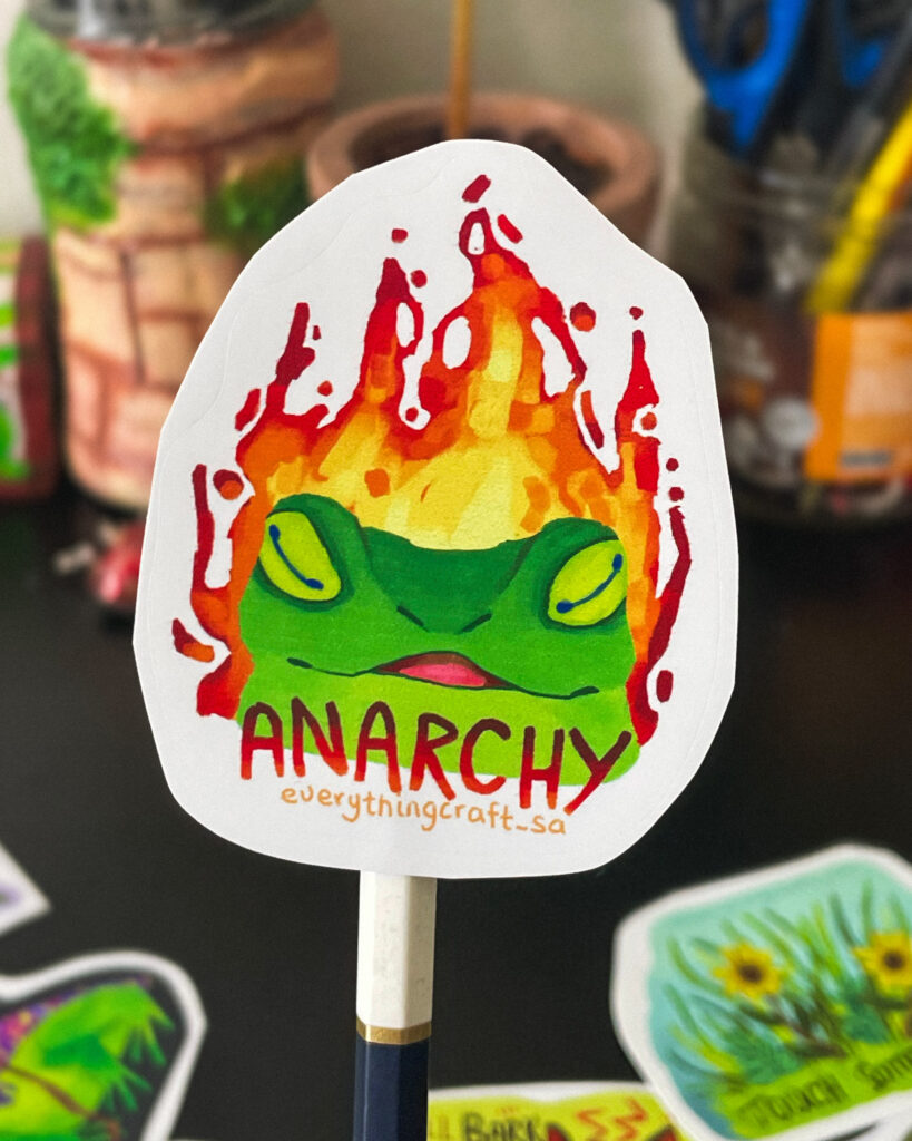 anarchy sticker